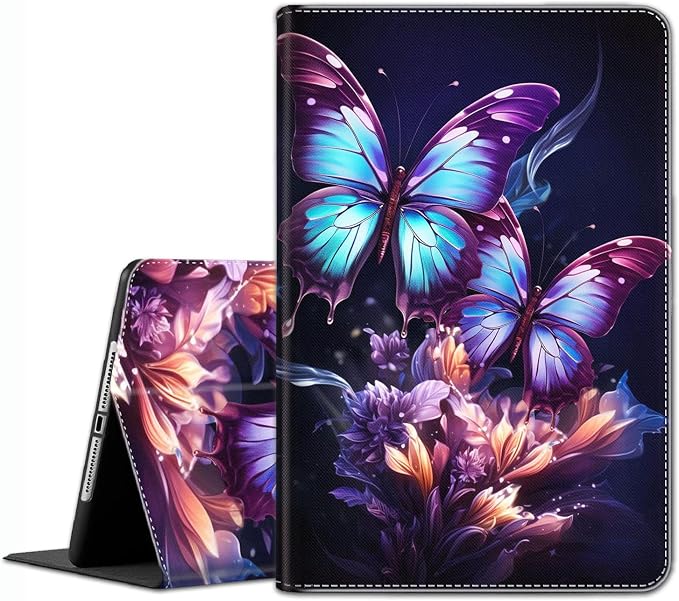 Case for iPad 10.2/10.5，iPad 9th/8th/7th Gen，for iPad 10.2 inch 2021/2020/2019/iPad Air 3rd Gen/Pro 10.5 - Slim Fit Standing Cover with Auto Sleep/Wake，Enchanted Forest 2