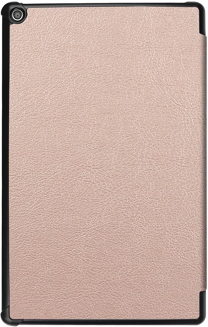Tablet Cover for Amazon Kindle Fire HD10 7th 9th Generation(2017/2019 Release) Ultra Slim Folio Stand Lightweight Leather Case for Kindle Fire HD 10 7th 9th Gen 10.1 (KST-Dark Blue)