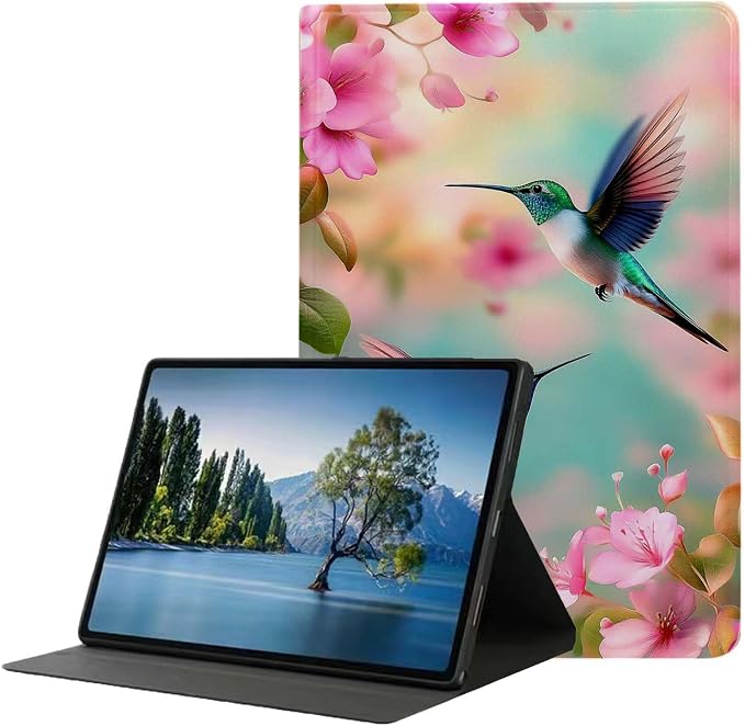 Case for iPad 9th/8th/7th Generation (2021/2020/2019) 10.2-inchSlim PU Leather Cover Adjustable Stand Auto Wake/SleepAurora Over Mountains