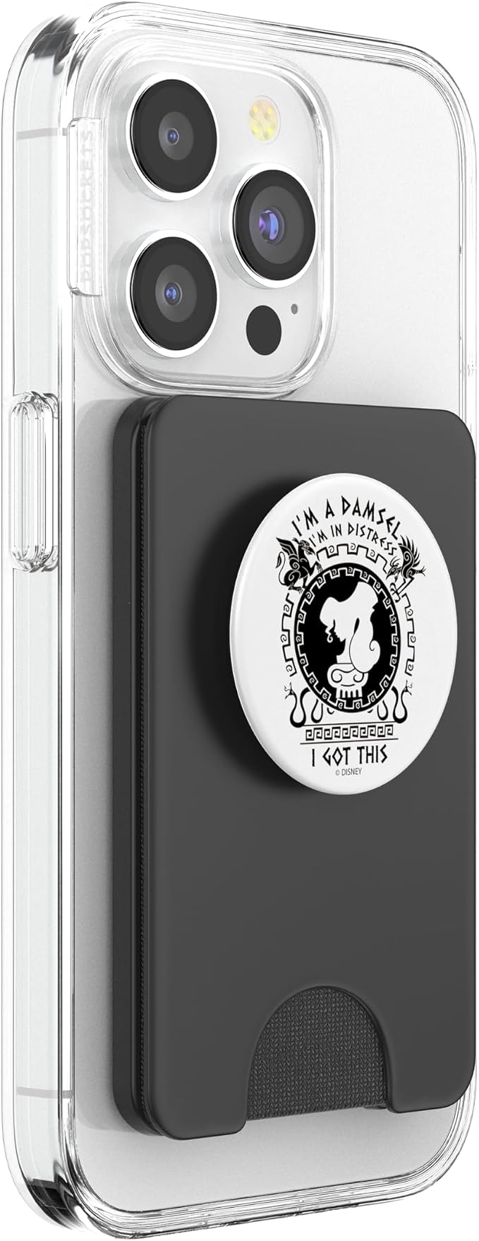 Disney Hercules Megara I'm A Damsel in Distress I Got This PopSockets Adhesive PopGrip