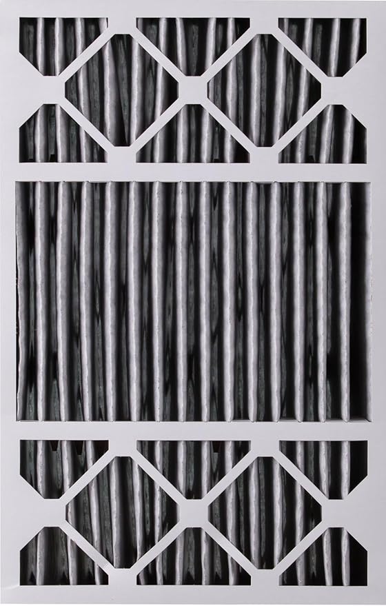 Nordic Pure 16x25x5 Honeywell Replacement Air Filters MERV 12 Plus Carbon 4 Pack