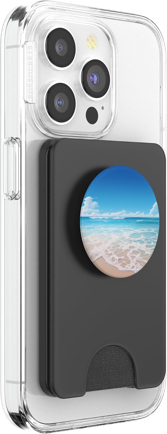 Cute Beach Themed Beach Scene PopSockets PopGrip for MagSafe