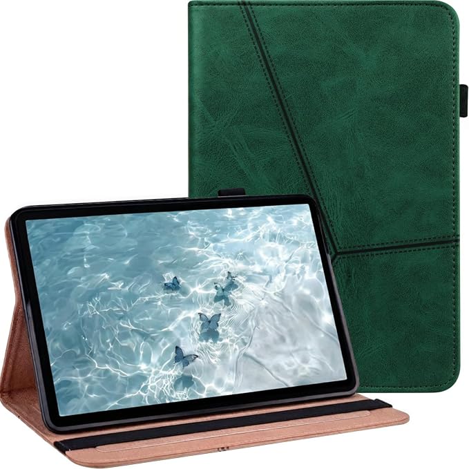 ALILANG Case for Samsung Galaxy Tab A 10.1 Inch 2019 (SM-T510/T515) with Pen Holder &amp Multiple Viewing Angles Smart PU Leather Cover for Samsung Tab A 10.1 Case 2019-Black