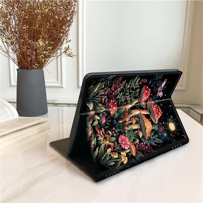 DEGDFSGR for Amazon Fire HD 10 Tablet 10 Plus Tablet Case (13th/11th Generation 2023/2021 Release) with Adjustable StandAuto Sleep/Wake for Kindle Fire 10 Case 10.1 inchAmerican Flag Sunflower Cross