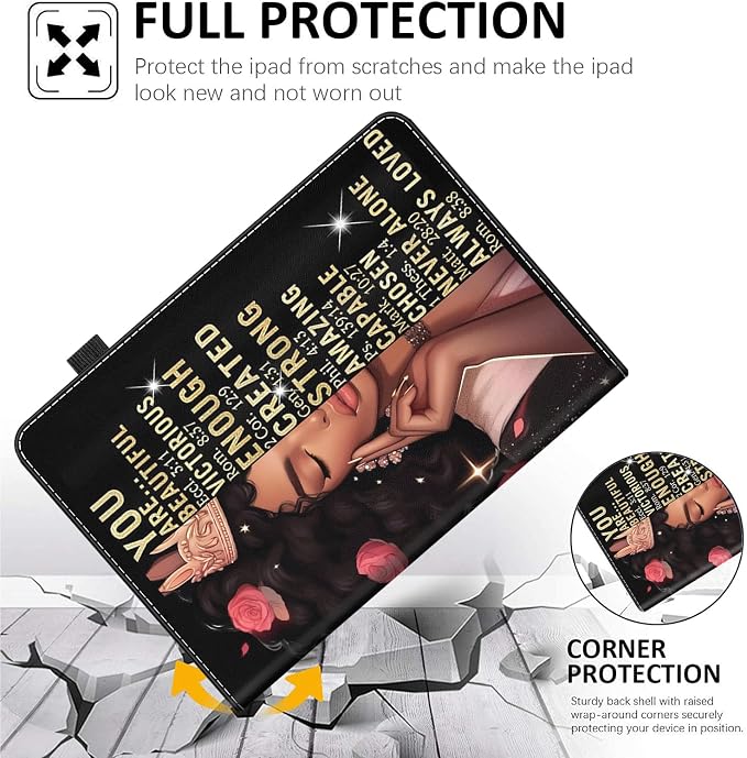 Case for All-New Amazon Fire HD 10 and 10 Plus Tablet (13th/11th Generation 2023/2021 Release) 10.1 - Slim Fit Standing Cover with Auto Sleep/Wake，Wolf