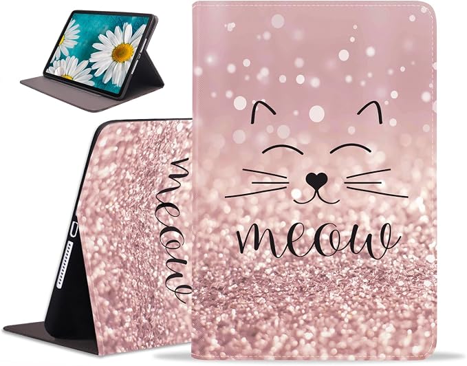 Case for Samsung Galaxy Tab A 10.1 Inch 2019 Tablet [SM-T510/T515/T517] Slim PU Leather Case Adjustable Stand with Auto Wake/Sleep - Bible Verse Proverbs 31:25