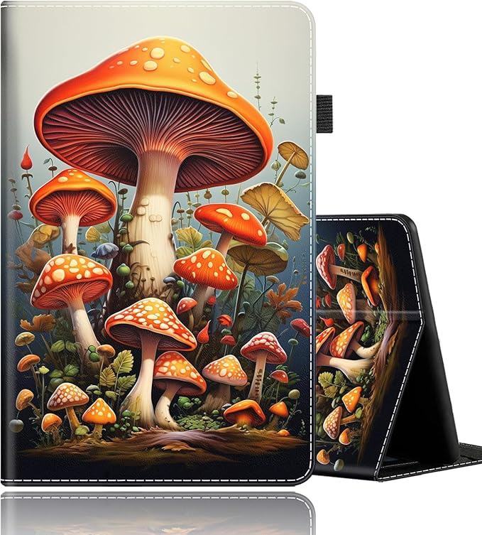 Case Fits All-New Amazon Kindle Fire HD 10 &amp 10 Plus Tablet (13th/11th Generation 2023/2021 Release) 10.1 Durable Shockproof Protective Cover with Auto Wake/Sleep，Black Woman Queen Afro Design