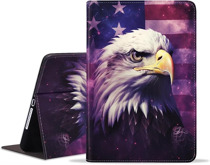 Case for Samsung Galaxy Tab S10 Plus 2024/ S9 Plus/ S9 FE Plus 5G 12.4 Inch 2023 Slim PU Leather Stand Folio Cover with Auto Wake Sleep Abstract Paint Dogs