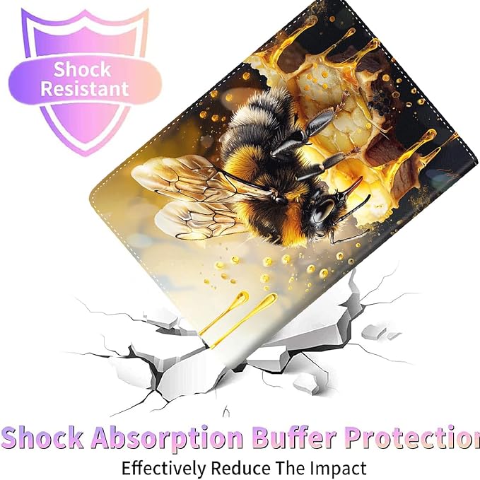 Case for New iPad (A16) 11th Generation 11 Inch 2025for iPad 10th Generation 2022 10.9 Inch Multi-Angle Stand Smart Cover Shockproof with Auto Wake/Sleep ，Starry Sky