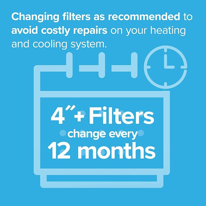 Filtrete 16x25x4, AC Furnace Air Filter, MPR 1550 DP, Healthy Living Ultra