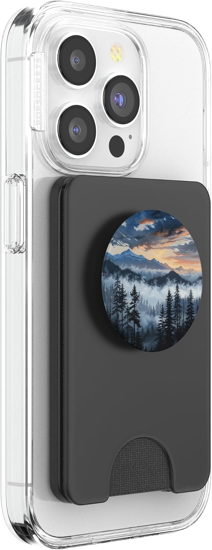 Mountains Wilderness Forest Hiking Pine Tree Nature PopSockets Adhesive PopGrip