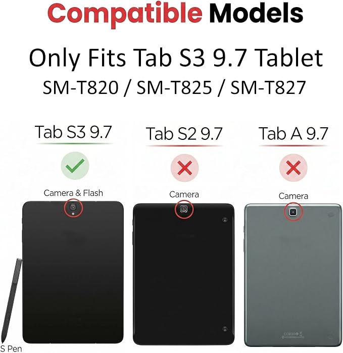 Vultic Rotating Case for Samsung Galaxy Tab A 8.4 2020 (8.4-inch) [SM-T307U] 360 Degree Stand [Auto Sleep/Wake] Folio PU Leather Smart Tablet Cover (Black)