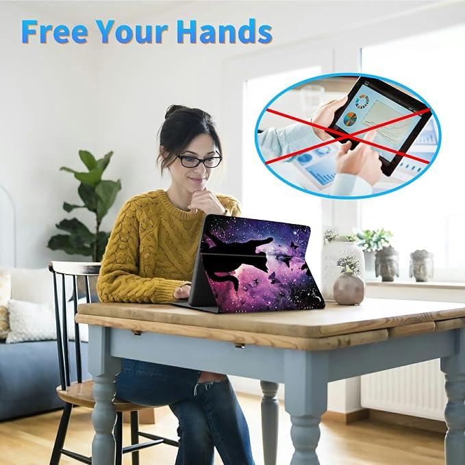 for Samsung Galaxy Tab E 9.6 Inch 2015 (SM-T560/T561/T565/T567) Kickstand Case PU Leather Multiple Viewing Angles Stand Smart Cover for Galaxy Tab E 2015 2 Roses