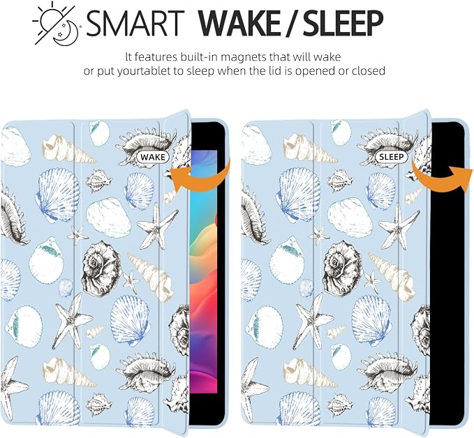 Joyland Leopard Print for iPad 10th Generation Case 10.9 inch 2022/iPad (A16) 11th Gen 11 2025Built-in Pencil Holder with Shockproof Cover Clear Transparent Back Shell Auto Wake/SleepBlack