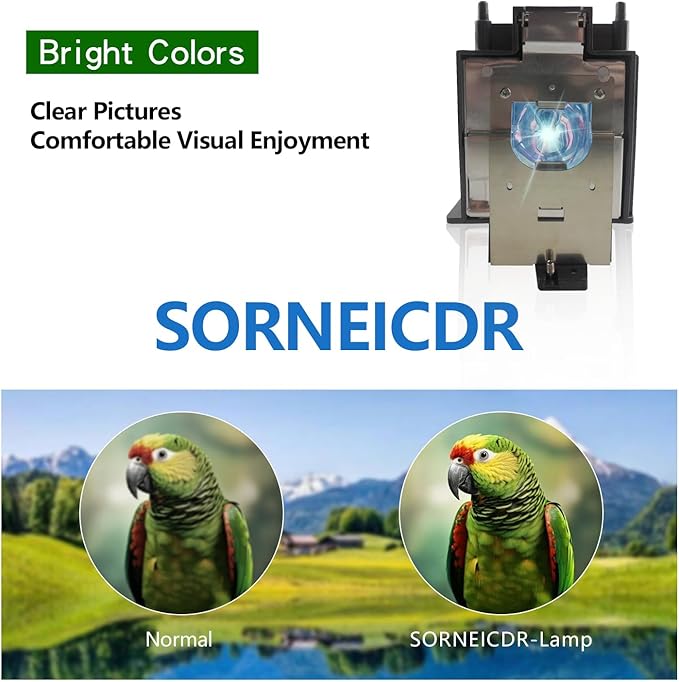 SORNEICDR AN-K15LP Replacement Projector Lamp Bulb Compatible with Sharp XV-Z17000 Z15000 Z18000 Z17000U Z15000U Z18000U, with Housing