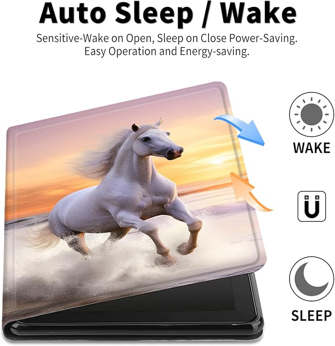 Case for All-New Amazon Kindle Fire HD 10 &amp 10 Plus 11th Generation 2021 Release 10.1 inchSlim Folding Stand Cover with Auto Wake/SleepAmerican Girls