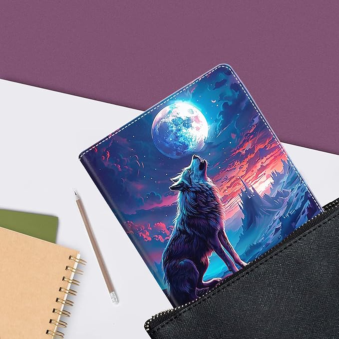 Case for iPad Air 11 Inch Case M2 2024 iPad Air 6th Gen Case/iPad Air 5th Gen 2022/Air 4th 2020 10.9 Inch Slim Stand Protective Smart Cover Fit iPad Air Retro Moth