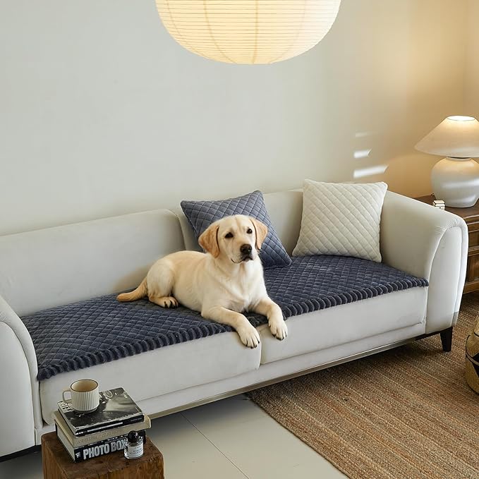 Couch Covers for 3 Cushion Couch Sofa Pet Friendly,Non-Slip Sofa Cover Washable