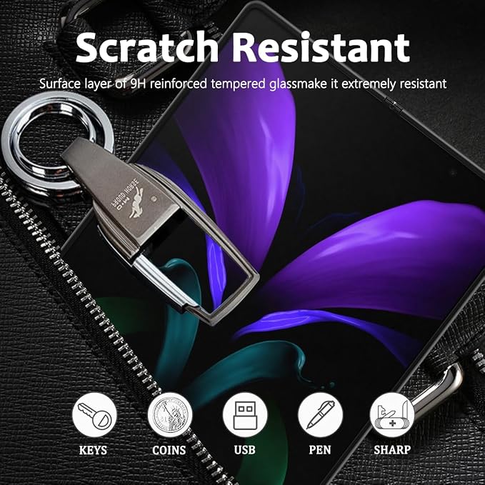 for iPhone 17 Pro Max Back Screen Protector Flexible Film Not Glass with Camera Lens Protector 2+2 Pack Self-Healing Anti Scratch HD Clear Soft TPU Protective Hydrogel Film