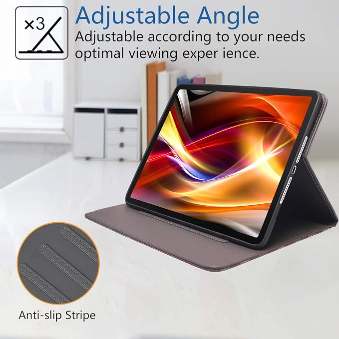 Case for Samsung Galaxy Tab S10 Lite 10.9/ S10 FE 10.9/ S9 FE 10.9/ S9 11 - Slim PU Leather Folio Smart Cover with Auto Wake/Sleep Bible Verse Philippians 4-13