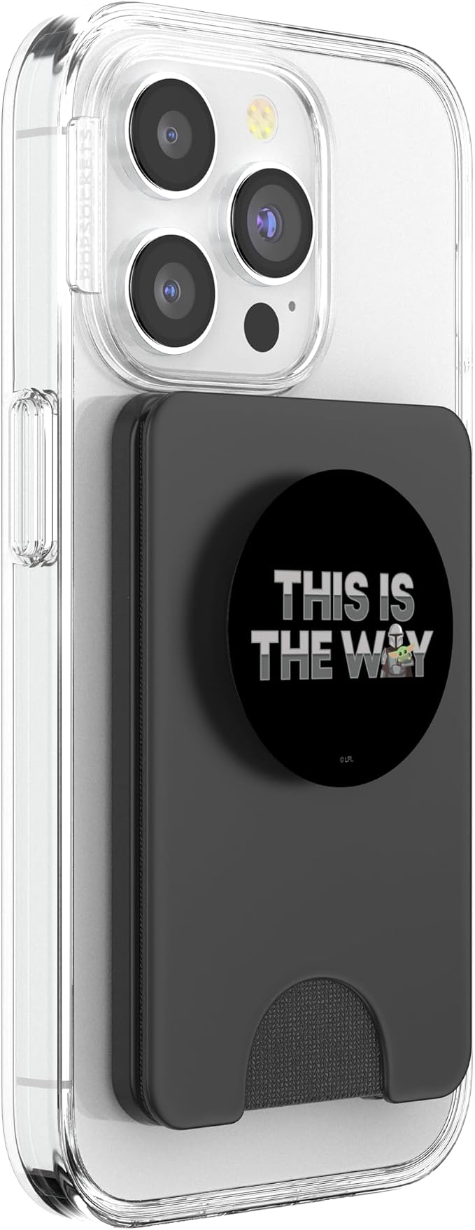 Star Wars The Mandalorian Mando &amp the Child This Is The Way PopSockets Adhesive PopGrip