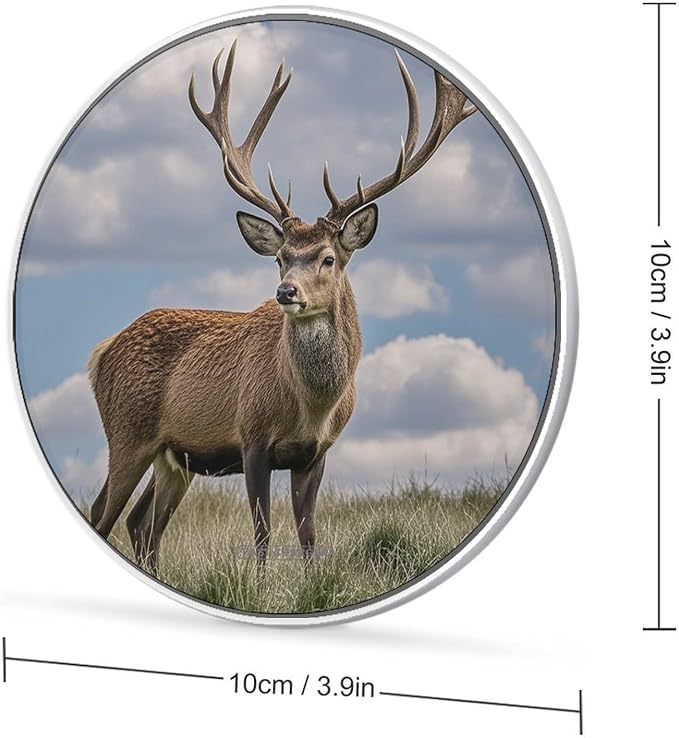 Elk Wireless Charger Fast Charging Pad | Anti-Slip Qi Certified Wireless Charging Pad for All Phones with Wireless Charging Function for Home Office Travel
