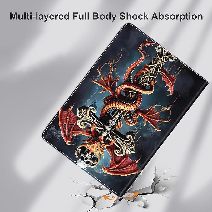 Case for iPad 9th/8th/7th Generation 2021/2020/2019 iPad 10.2 Inch Also Fit iPad Air 3th Gen 2019/iPad Pro 10.5 inch，Standing Cover with Auto Sleep/WakeCute Black Cat
