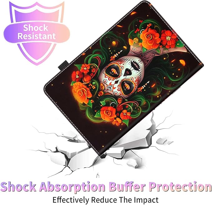 Case Fits All-New Amazon Kindle Fire HD 10 &amp 10 Plus Tablet (13th/11th Generation 2023/2021 Release) 10.1 Durable Shockproof Protective Cover with Auto Wake/Sleep，Black Woman Queen Afro Design