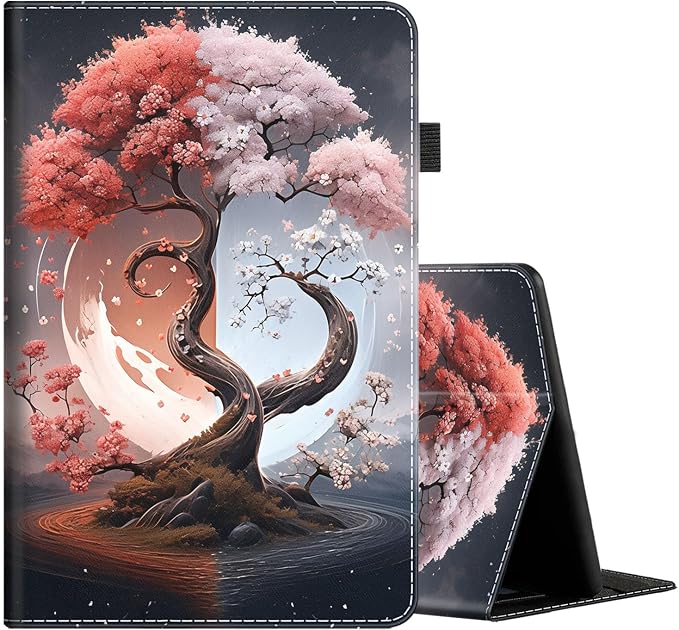 Case Cover for Amazon All-New Kindle Fire 7 Tablet (2022 Release-12th Generation) Latest Model 7 Slim Folding Stand Cover with Auto Wake/Sleep Dancing Skeleton in Mexican Costume