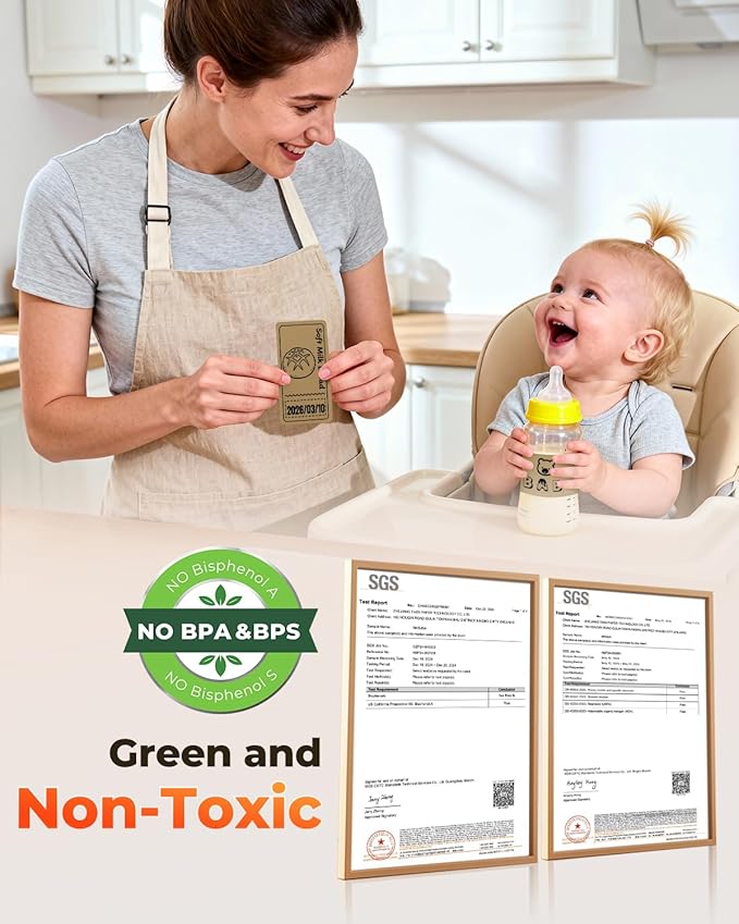 MUNBYN 4” X 2” Direct Thermal Labels, Thermal Printer Stickers, Strong Adhesive & Perforated Labels Paper for Barcode, Mailing, 500 Sheets/1 Roll, Brown