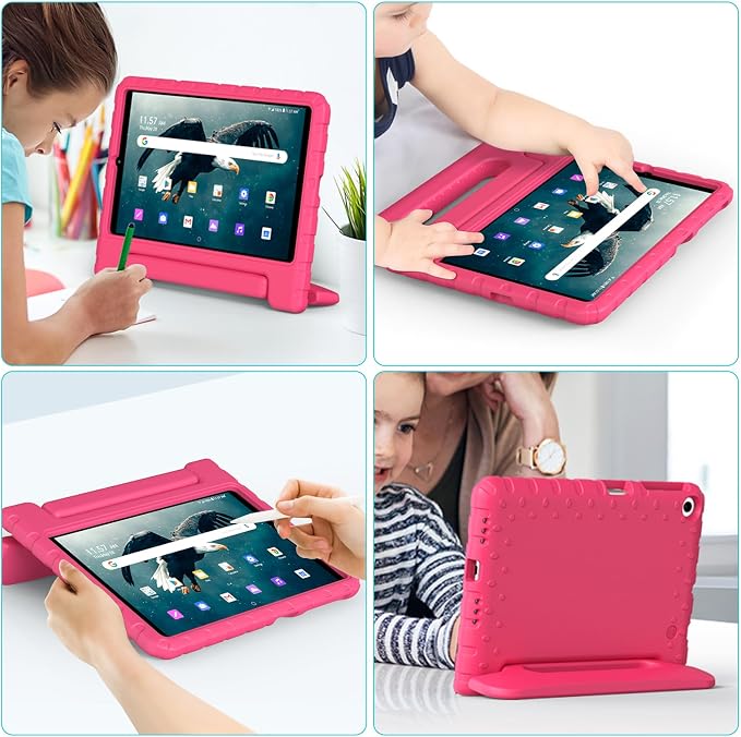 Kids Case for Lg G Pad 5 2019 Shockproof Stand Blue | Shockproof Lightweight EVADesign for LG G Pad 5 10.1 Tablet 11Inch 2019 Released (LM-T600 )Kid-Proof Protection Cover