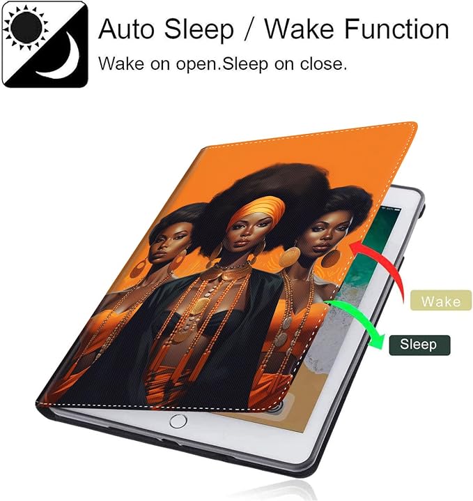 Case for Galaxy Tab A9 Plus ， Auto Sleep/Wake Multi-Angle Viewing Slim Folio Stand Cover for Samsung Galaxy Tab A9+/A9 Plus 11 Inch 2023 (SM-X210/X216/X218) Magic Mushrooms Fungus