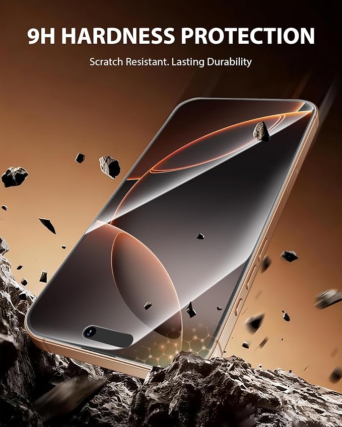PDDKISS 2 Pack Screen Protector for iPhone 12/iPhone 12 Pro (2020) 6.1 inch Shatterproof Tempered Glass