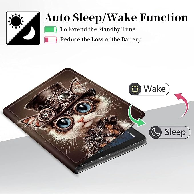 Case for iPad (A16) 11th Generation 11 Inch 2025/ iPad 10th Generation 10.9 Inch 2022 CaseHybrid Slim Multi-Angles Stand Auto Wake/Sleep Cover-Beach Sunset