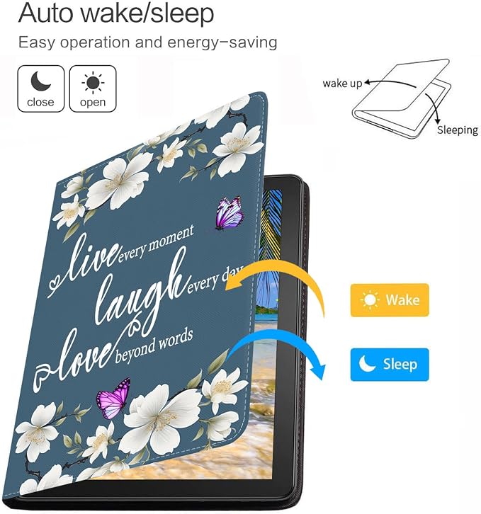 Case for iPad (A16) 11th Generation 11 Inch 2025 iPad 10th Generation 10.9 Inch 2022 Adjustable Stand Auto Wake/Sleep Smart Leather Case African American Black Girl