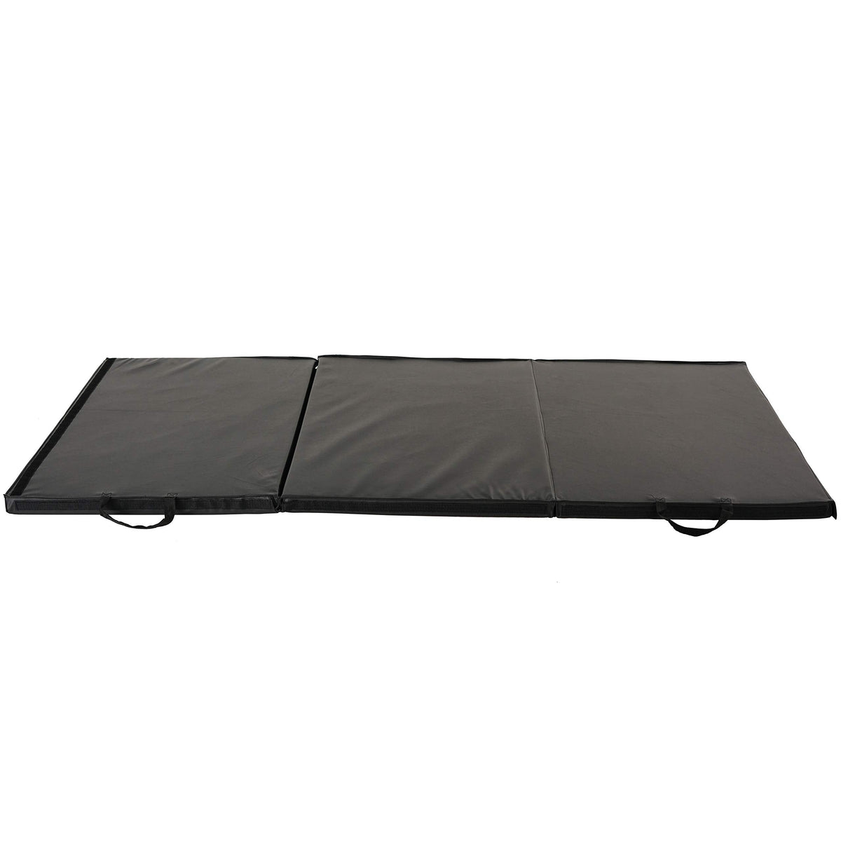 Sunny Health & Fitness Connectable 2" Thick Tri-Fold Mat for Home & Gym Use