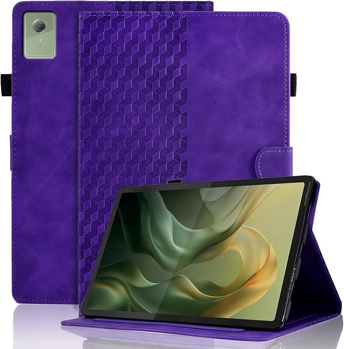 Case for Lenovo Idea Tab 11 Inch 2025 TB-336ZU/TB-336FUMotorola Moto Pad 11 2026PU Leather Multi-Angle ViewingMagnetic Folio Adjustable Stand Shell Foldable Card Holder Woman ManGreen