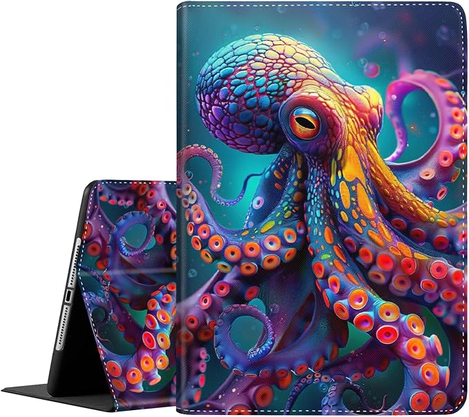 Case for New iPad (A16) 11th Generation 11 Inch 2025for iPad 10th Generation 2022 10.9 Inch Multi-Angle Stand Smart Cover Shockproof with Auto Wake/Sleep ，Starry Sky