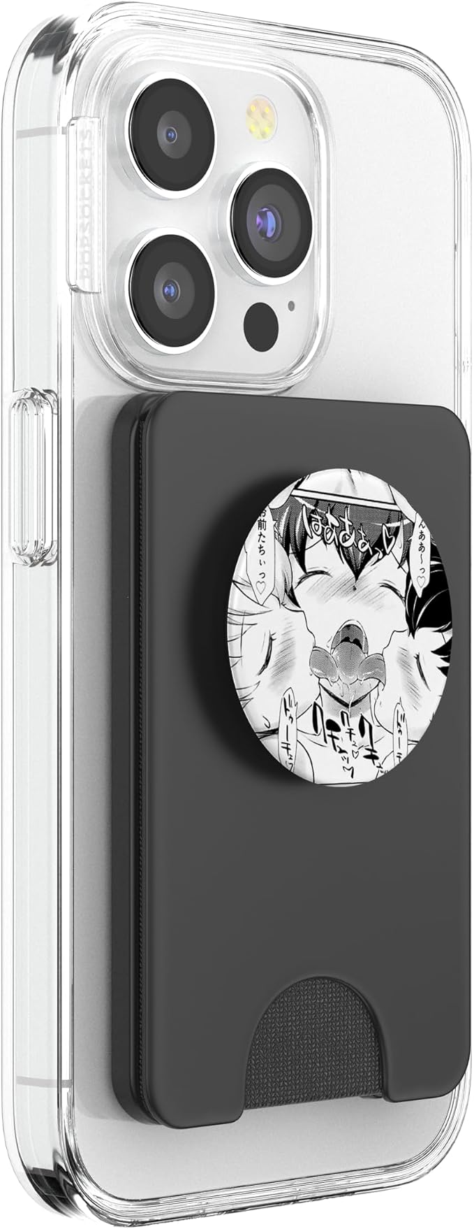 Ecchi Hentai Otaku Girls Waifu Ahegao Pleasure Face PopSockets Adhesive PopGrip