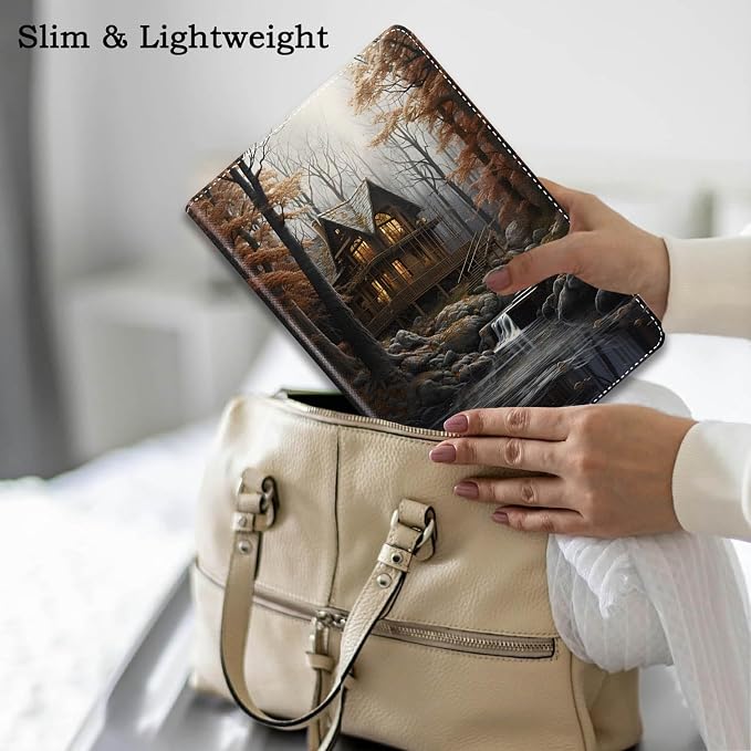 Case for iPad (A16) 11th Generation 11 Inch 2025 / iPad 10th Generation 10.9 Inch 2022 Ultra-Thin Multi-Angle Protective Cover with Auto Sleep/Wake A Dark Horse