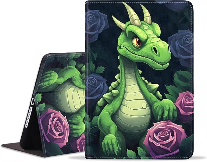 Case for Samsung Galaxy Tab S10 Lite/ S10 FE/ S9 FE 5G 10.9 Inch/ S9 11 Inch - Slim PU Leather Folding Stand Folio Cover with Auto Sleep/Wake - African American Girl