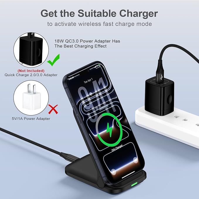 for Pixel 10A Wireless Charger Stand Fast Charging Desk for Google Pixel 10 | 15W Foldable Wireless Charger Pad cargador inalámbrico para Google Pixel 10 Pro Fold/10 Pro XL/9A/9 Pro XL/9A/8A/8XL/8/7/7
