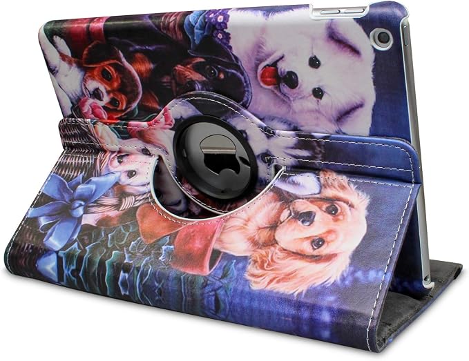 Case for ipad Pro 12.9 inch 3rd Generation 2018 Model A1876 A2014 A1895 A1983 360 Degree Rotating Smart Leather Auto Sleep/Wake Black