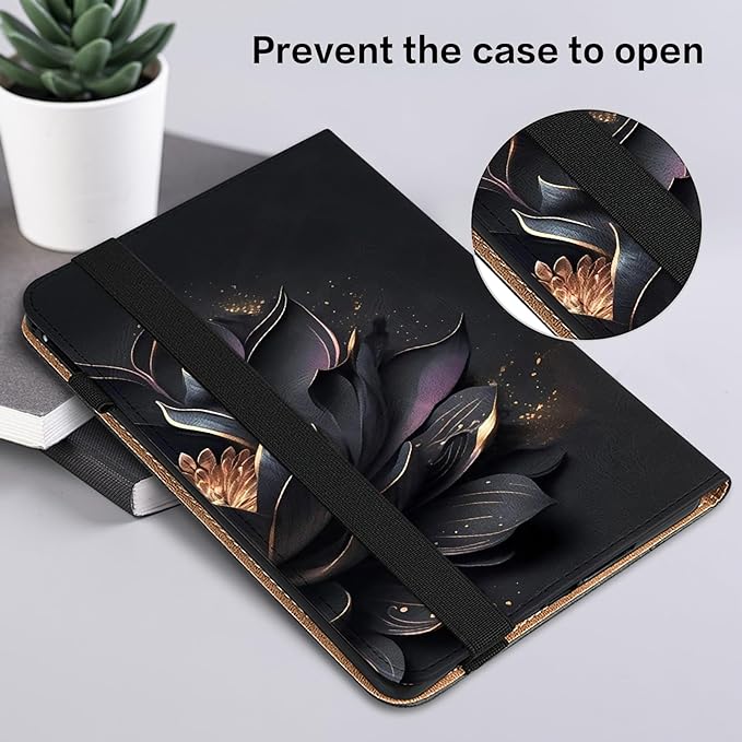 Case for iPad (A16) 11th Generation 11 Inch 2025 iPad 10th Generation 10.9 inch 2022 Auto Wake/Sleep Pencil Holder Flip Wallet Leather Cover Bicolor Marble