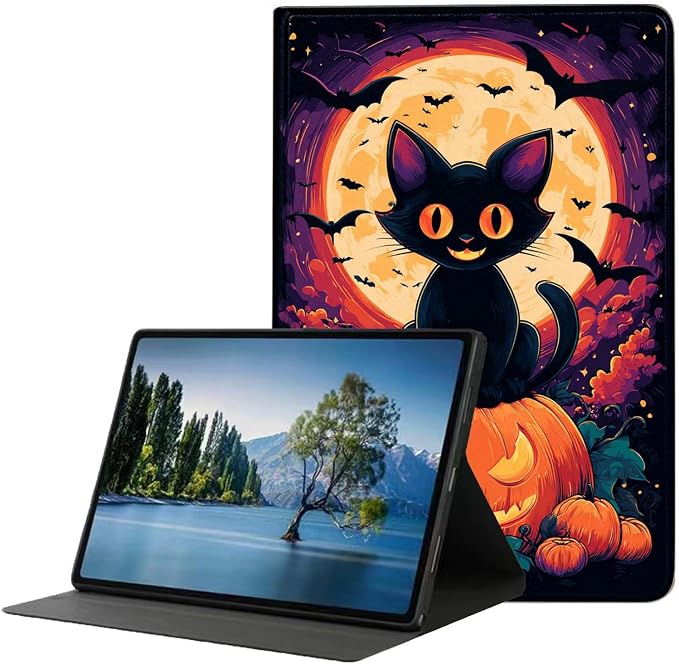 Case for iPad 9th/8th/7th Generation (2021/2020/2019) 10.2-inchSlim PU Leather Cover Adjustable Stand Auto Wake/SleepAurora Over Mountains