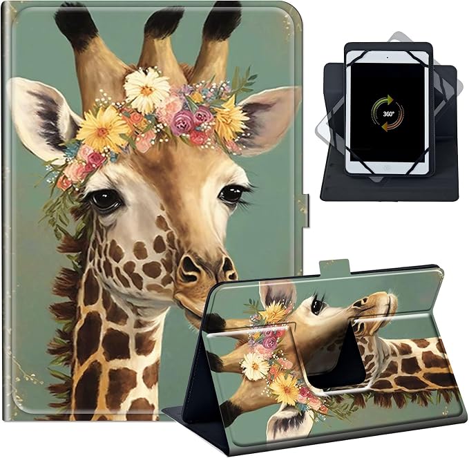 Case for Google Pixel Tablet 11 2023PU Leather 360 Degree Rotatable Kickstand Tablet Cover with Magnetic Closure for Pixel Tablet 11 2023/ All 10.5-11.5 Tablet，American Eagle with Flag