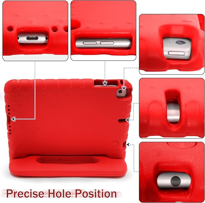 LEFON Kids Case Shockproof for iPad mini 5/4/3/2/1 iPad mini 4th Generation Case for Kids with Convertible Handle Light Weight Super Protective Stand Cover for iPad mini 5th Gen 7.9 Inch
