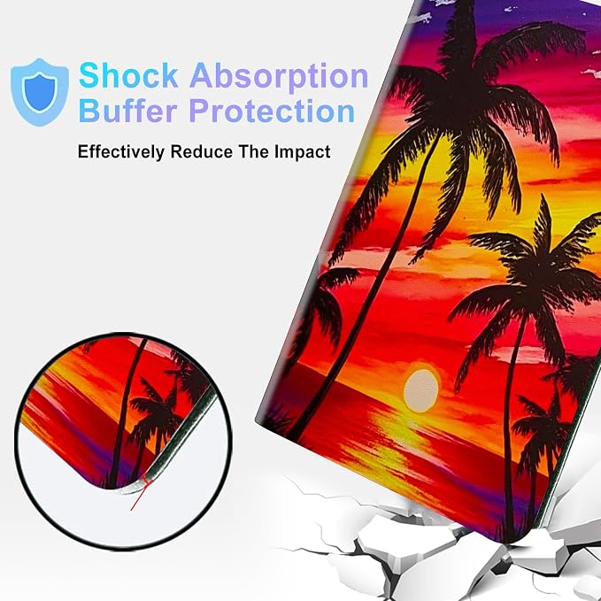for Kindle Paperwhite 11th Gen 2021 6.8 inch Case - Signature Edition with Adjustable Stand &amp Auto Wake/Sleep - American Flag &amp Skull