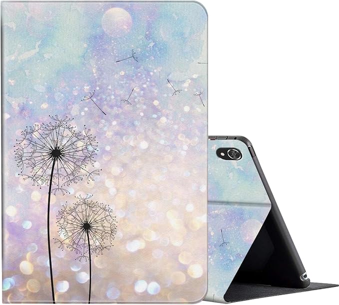 FUYOCWE for iPad Pro 13 Inch Case (M47th Generation2024 Model A2925A2926A3007)PU Leather Slim Folding Stand Case for iPad 13 7th GenAuto Sleep Wake Cover -A Dream Catcher Wolf
