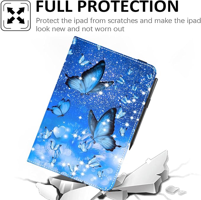 Universal 11 12 Inch Android Tablet Case Slim Fit Standing Cover for 10.9 11 11.5 12 Touchscreen Tablet with Multiple Viewing AnglesBird Tree
